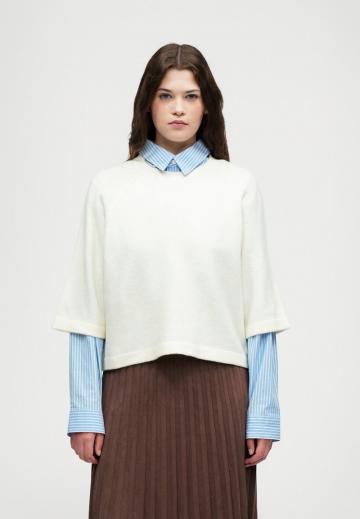 Пуловер с коротким рукавом