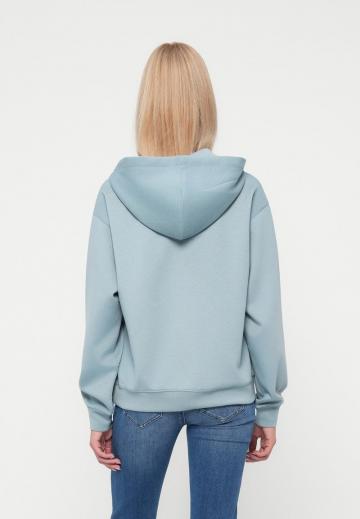 Пуловер с капюшоном