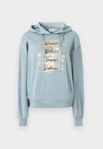 Пуловер с капюшоном