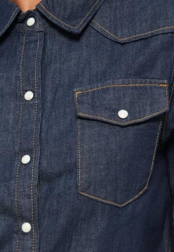 Джинсовая блузка