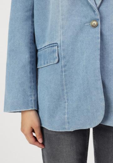 Длинный блейзер