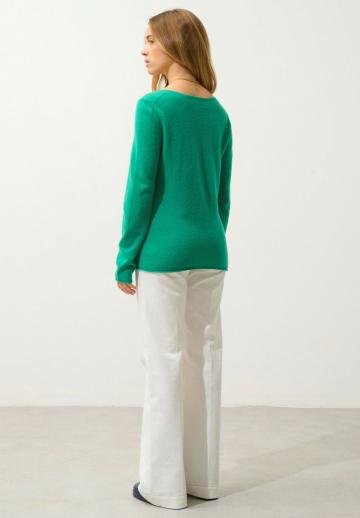 Длинный пуловер