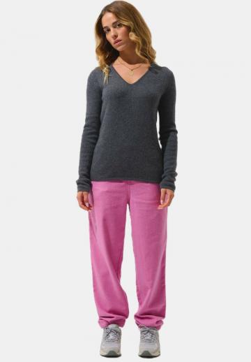 Длинный пуловер