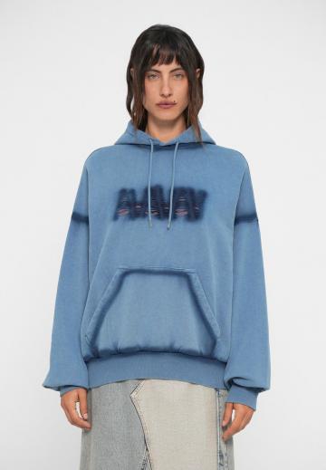 Пуловер с капюшоном