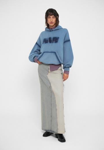 Пуловер с капюшоном