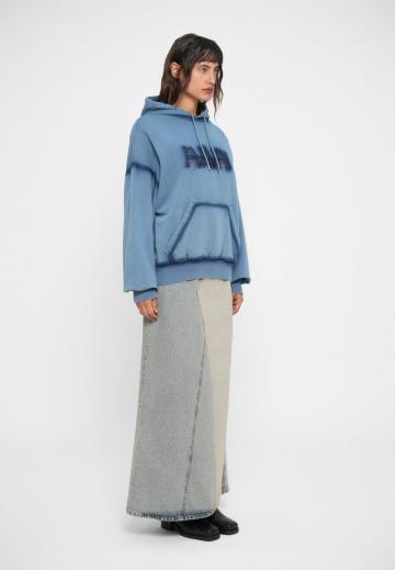 Пуловер с капюшоном