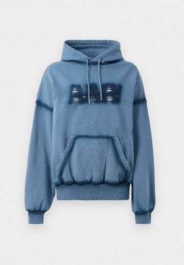 Пуловер с капюшоном