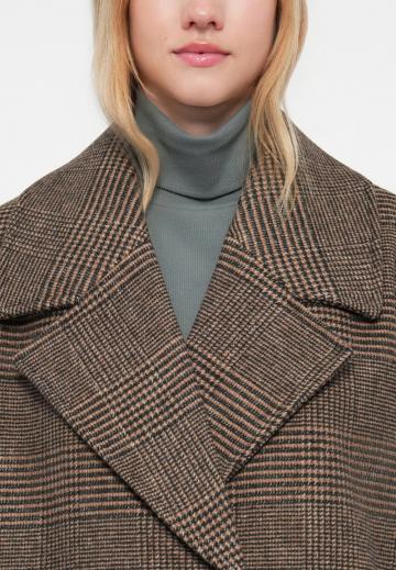 Шерстяное пальто