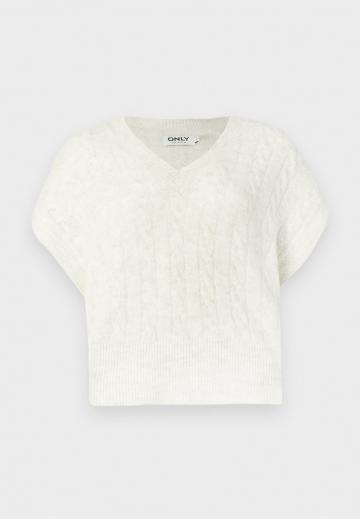 Пуловер с коротким рукавом