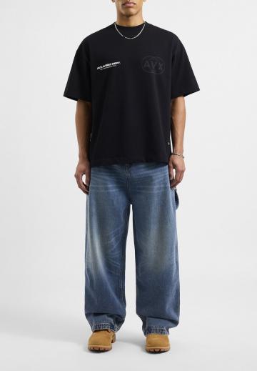 Прямые джинсы