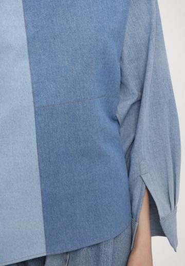 Джинсовая блузка