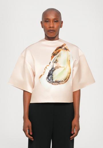 Атласная блузка