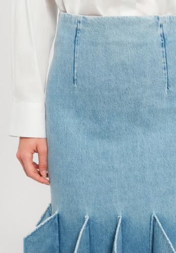 Джинсовая юбка