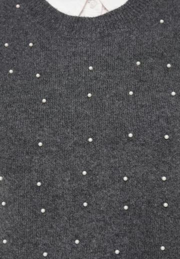 Пуловер без рукавов