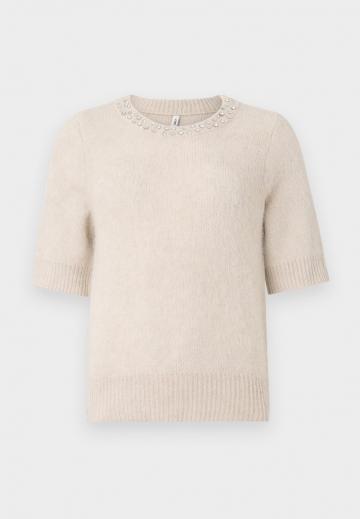 Пуловер с коротким рукавом