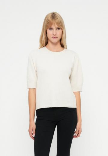 Пуловер с коротким рукавом