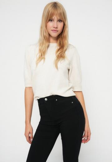 Пуловер с коротким рукавом