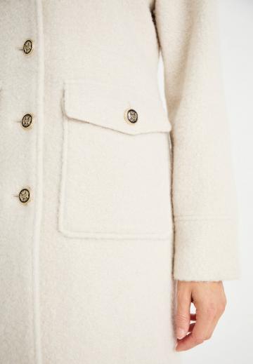 Шерстяное пальто