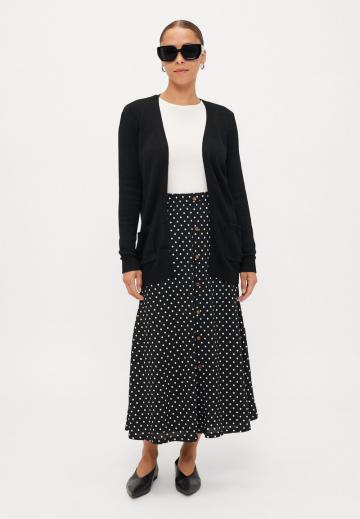 Длинный кардиган