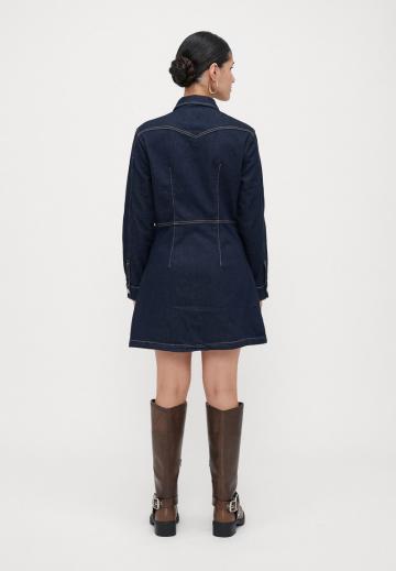 Джинсовое платье