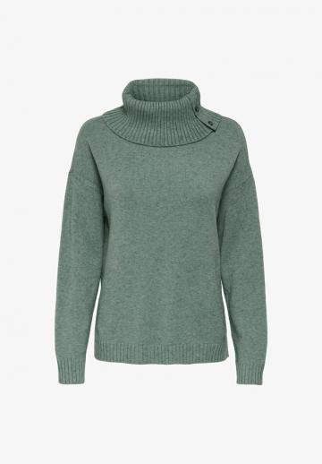 Пуловер с вырезом V