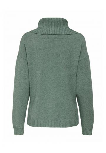 Пуловер с вырезом V