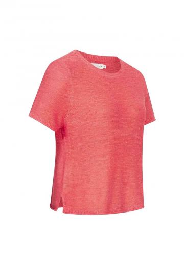 Пуловер с коротким рукавом