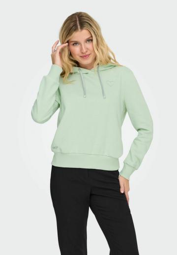 Пуловер с капюшоном