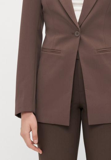 Длинный блейзер