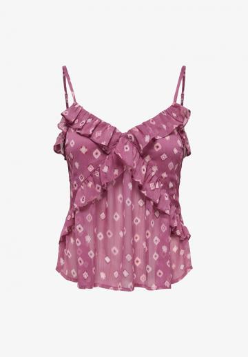 Топ на бретельках