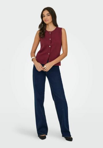 Джинсовая жилетка