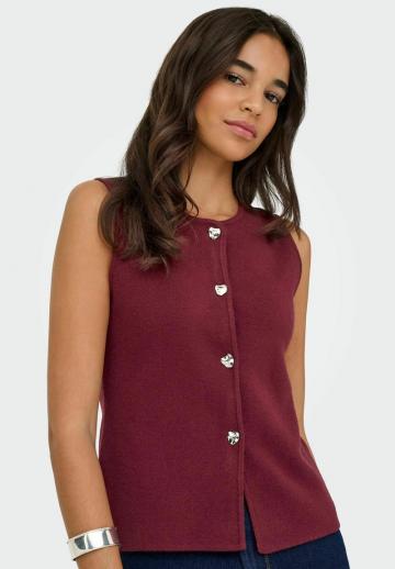 Джинсовая жилетка