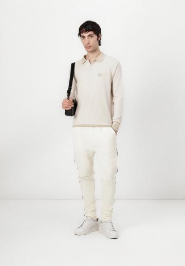 Поло с длинным рукавом