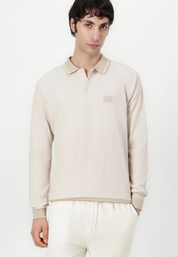 Поло с длинным рукавом