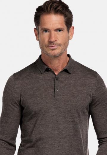 Поло с длинным рукавом