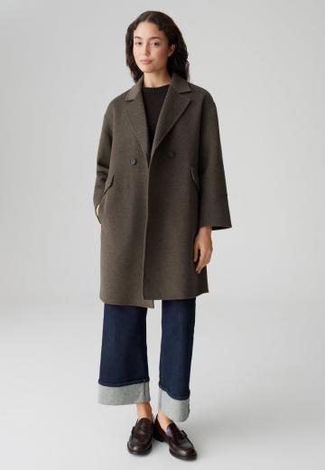 Шерстяное пальто