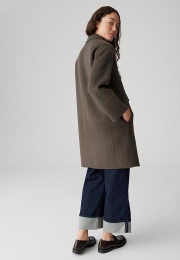 Шерстяное пальто