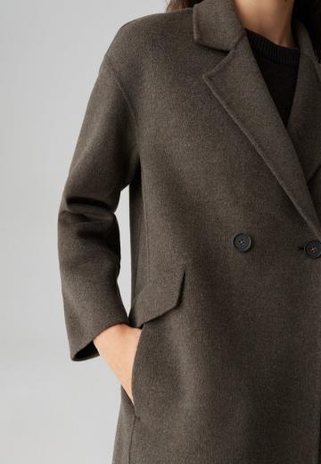 Шерстяное пальто