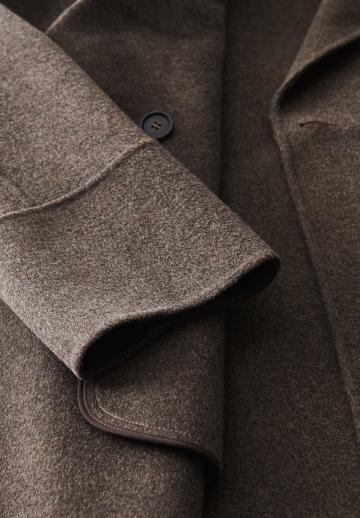 Шерстяное пальто