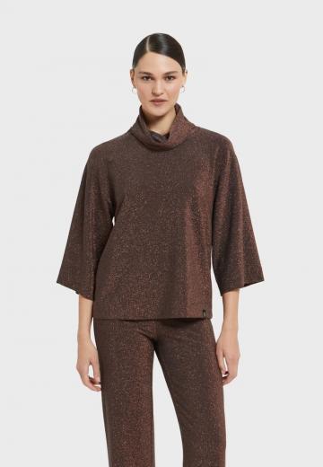 Пуловер с рукавом три четверти