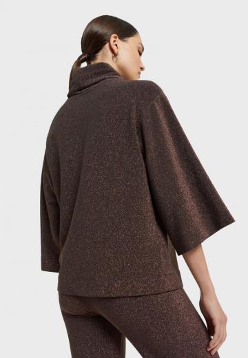 Пуловер с рукавом три четверти