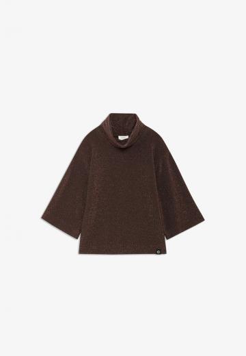 Пуловер с рукавом три четверти