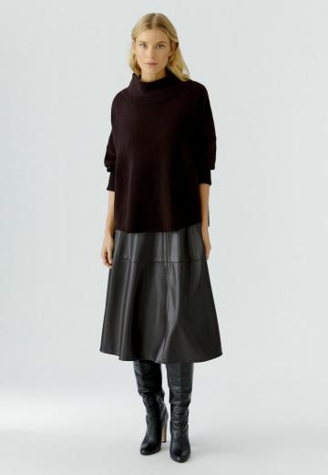 Кожаная юбка