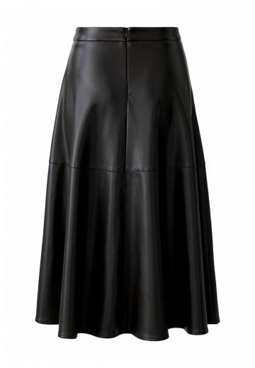 Кожаная юбка