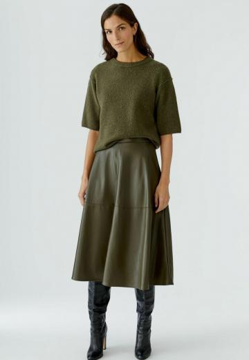 Кожаная юбка