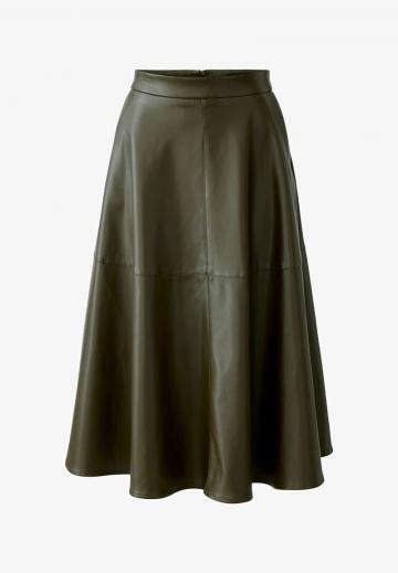 Кожаная юбка