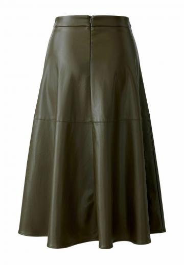 Кожаная юбка