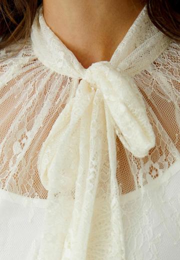 Кружевная блузка