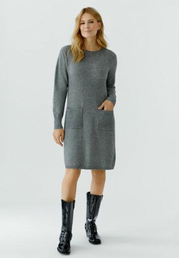 Вязаное платье