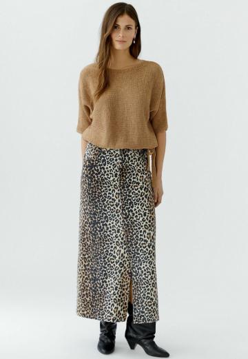 Пуловер с коротким рукавом